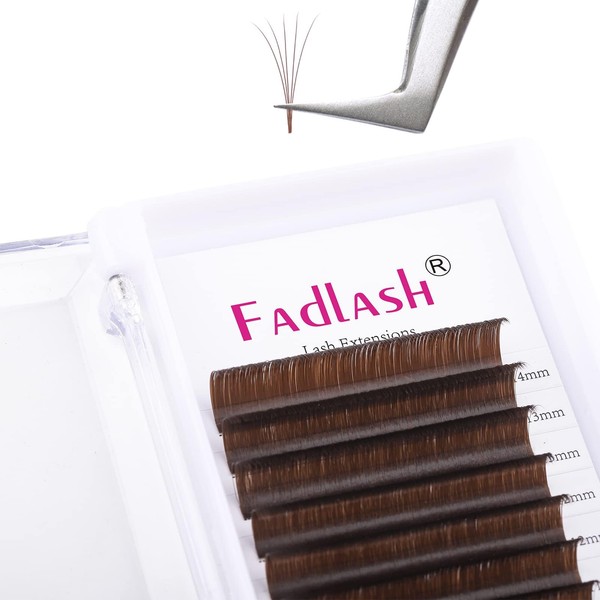Lash Extensions 0.07 C/D Curl Volume Colored Eyelash Extension Easy