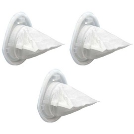 LEFITPA 3 Pack Replacement EVF-100 Dust Buster Filter for Black and Decker BDH1200NVAV Type 1 BDH7200CHV Type 1 HNV220BCZ03FF Type 1 HNV220BCZ26FF Type 1 STHV215BW Type 1 Hand Vacuum Models