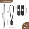 12 Pack Zipper Pull Replacement Zipper Pull Tabs Cord Ends