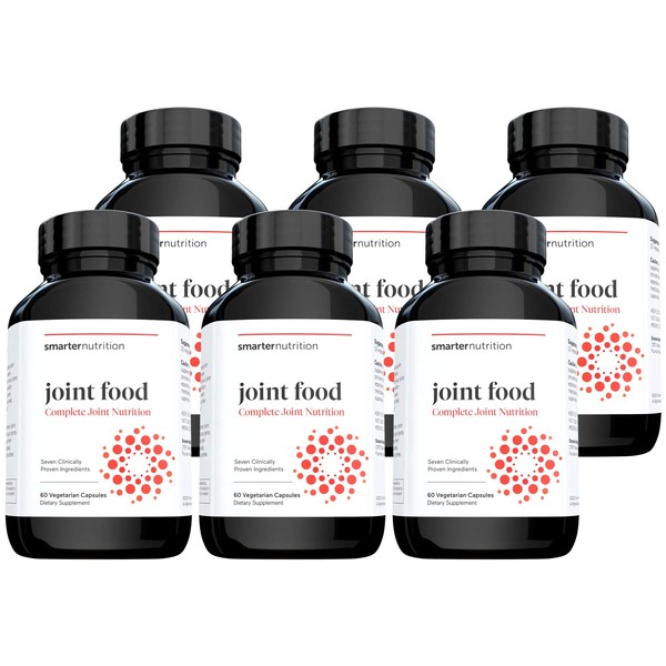 Smarter Joint Food - Nourishing Whole-Food Support for Joint Health, Lubrication, Mobility - Formulated with Collagen Type II, MSM, Vitamin C, Turmeric, Bromelain (Packaging May Vary – 180 Servings)