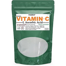 SENTA SENTA Charco - Skin to Internal Health® Vitamin C Powder (L-Ascorbic Acid Powder) 200 gm, for Immunity Booster, for use in Face Serum Skin Care, Toners, lotions, Creams,