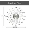 JUGV 19.7 Inch Large Wall Clock for Living Room Decor,