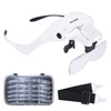 YOCTOSUN Head Magnifying Visor with 4 LED Lights and 5