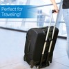 RMS Folding Luggage Cart - Lightweight Aluminum Collapsible and Portable