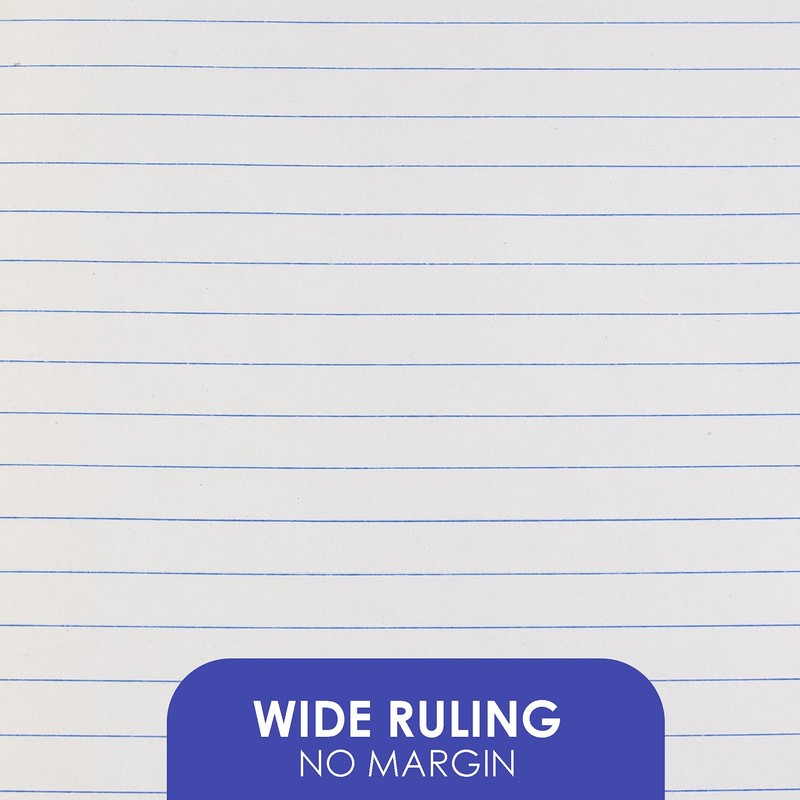 BAZIC PRODUCTS Composition Notebook Wide Ruled - 20 Sheets, Manila