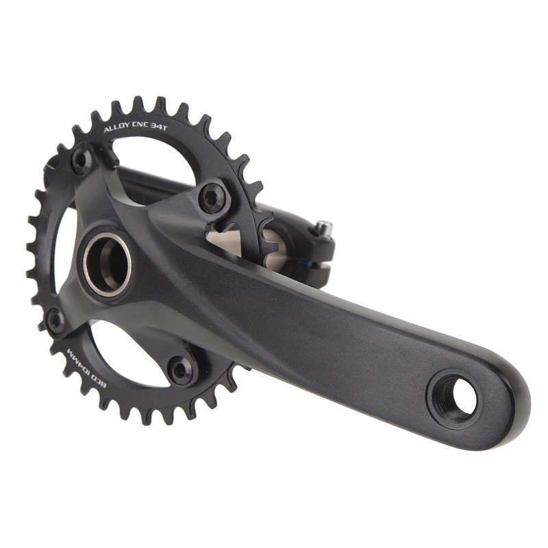 Mountain Bike Crank Arm Set Hollow One Piece Positive Negative
