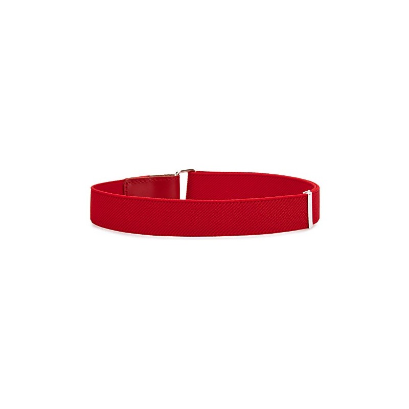 Ladeheid P15G Girls' Elastic Belt 1-6 Years 34-65 cm, Red/Heart