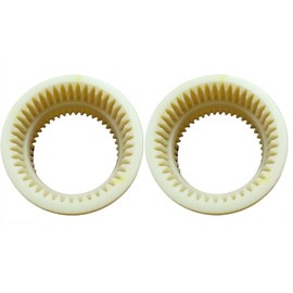 2Pieces Curved Teeth Nylon Sleeve Gear Coupling Sleeve Compatible for KTR Bowex M-38