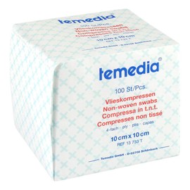 Non-Woven Dressings 10 x 10 cm Non-Sterile 4-Ply