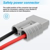 ANKG 50Amp 10Awg Battery Quick Connect Electric Forklift Cable with