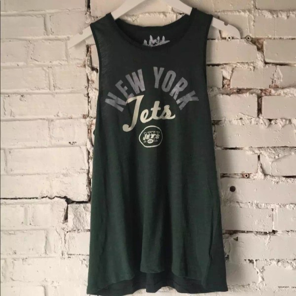 New York Jets Green Tank Top size small new with