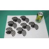 Berger (1) Berger RT-300 Metal Snow Guard (.297") Black Aluminum
