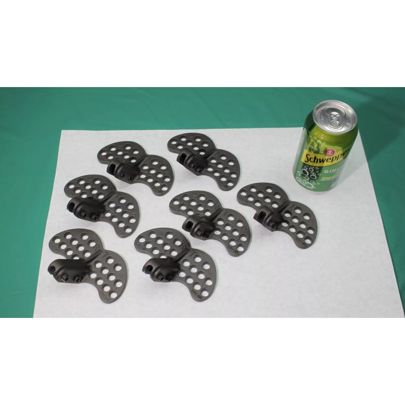 Berger (1) Berger RT-300 Metal Snow Guard (.297") Black Aluminum