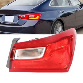 labwork RH Tail Light Replacement for Chevy Malibu 2016 2017 2018 Tail Light Lamp Rear Outer Passenger Sides
