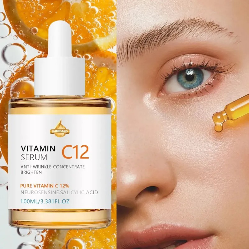 Sérum Antiarrugas E Iluminador Con Vitamina C Rr Sumifang