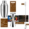 Cocktail Set Stainless Steel Shaker Set Bartender Tools Measuring Cup