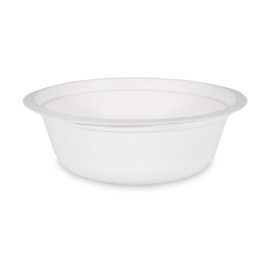 VEPATIM 50 Soup Bowls Salad Bowls Round Sugar Cane 500 ml Diameter 15.5 x 5.5 cm