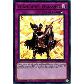 Yu-Gi-Oh! - Champion's Vigilance - SS02-ENV01 - Ultra Rare - 1st Edition - Speed Duel Decks - Duelists of Tomorrow