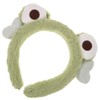 Healeved Plush Frog Hairband for Skin Care Soft Spa Headband