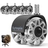 Sytopia Office Chair Wheels Replacement-2.5 Inch, Heavy Duty Caster Wheels