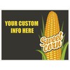 Sweet Corn For Sale Coroplast Yard Sign - 18 x