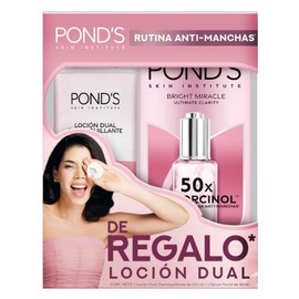 Pond's Pack con Sérum Facial 30ml y Loción Dual 200 ml Bright Miracle