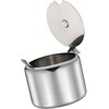 Silver Stainless Steel 285 ml for Apple-Shaped Sugar Bowl with