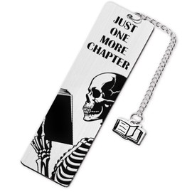 Bookworm Gifts for Men and Women-Skull Tarot Bookmarks,Mystical Tarot Bookmarks,Funny Bookmark for Women,Bookmark for Men,Unique Stocking Stuffers for Teens,Christmas and Birthday Gifts