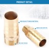 M3/4" BSP Thread Male Pipe Fitting 12mm Hose Connector for