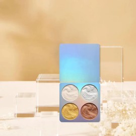 Zz Km 2 X 4 Colores High Light Powder Makeup Face Powder