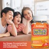Omega 3 Gummies Supplement 1000mg, High Absorption DHA & EPA,