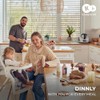 Kinderkraft DINNLY, Foldable highchair, Easy Tool-Free Setup, Comfortable Easy-Clean Insert,