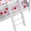 1:12 Doll House Mini Furniture Children Bedroom Model Bunk Bed