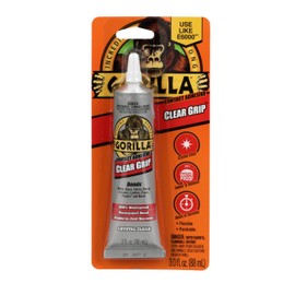 Gorilla Glue 8040002 Clear Grip Contact Adhesive - 3 oz Tube