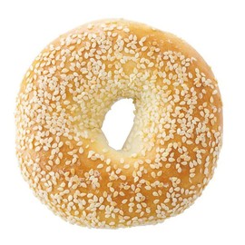 Elie's Sesame Bagels - 6 packs of 4 bagels per pack - 24 total bagels - NOT GLUTEN FREE, 1 Count