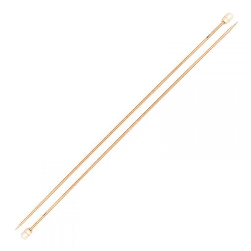 Pony Single Ended Bamboo Knitting Pins, Multi-Colour, 5mm