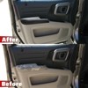 QianBao 2PCS Front Door Armrest Leather Cover Replacement for Honda