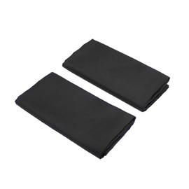 Tsuchiya Yac LS-138 Interior Goods, Comfortable and Convenient Magnetic Curtains, Black, L Size, Maximum Length Approx. 20.5 inches (52 cm) x Approx. 35.4 inches (90 cm) (W), Set of 2