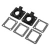 Carburetor Intake Manifold Boot Gasket Kit Replacement for BANSHEE YFZ