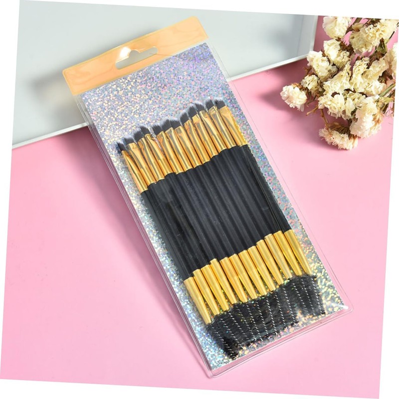 Beaupretty Cepillos de Doble Punta para Cejas y Pestañas -