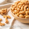 Platinum’s Roasted & Salted Cashews - Plant Based Protein, Fiber,