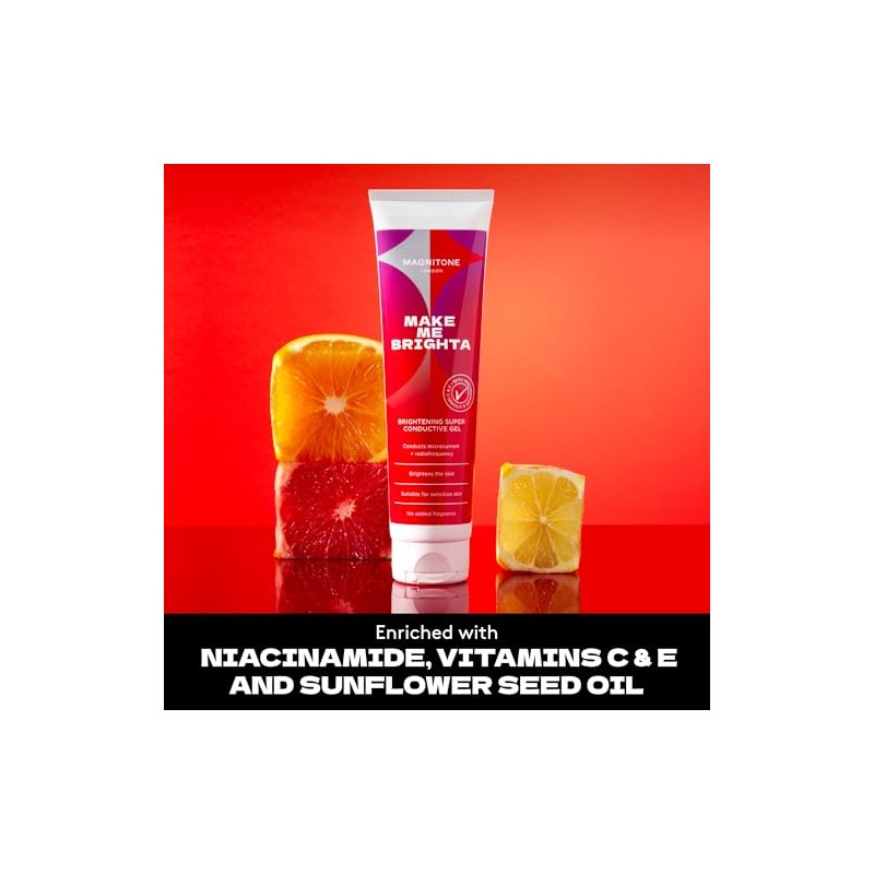 MAGNITONE Make Me Brighta Brightening Super Conductive Gel – Microcurrent