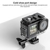 Waterproof Case for DJI Osmo Action 4 Action 3, 60M/196FT