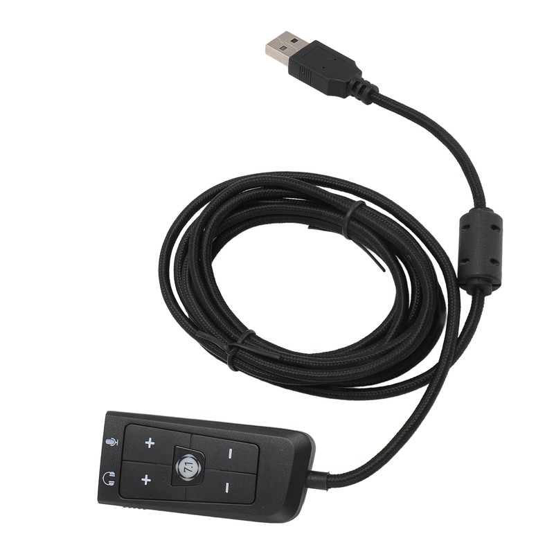 USB to 3.5mm Jack Audio Sound Card Adapter with Headphone