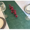 NATUARTE, Non-Woven Table Runner Dark Green, 25 m x 30