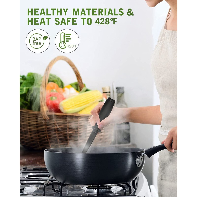 2Pack Meat Chopper, Heat Resistant Meat Masher for Hamburger Meat,