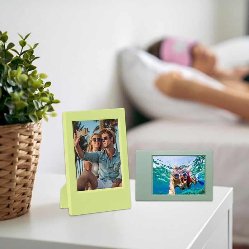 8 pcs mini 3 inch photo frames,mini film frame,colorful mini