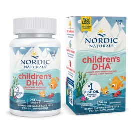 Children's Dha, fresa, 250 mg, 180 minigeles blandos Eua Sabor Morango