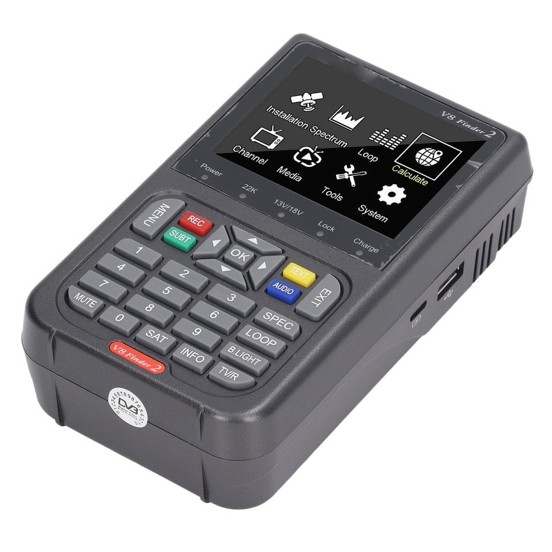 Digital Satellite Finder LCD Screen Handheld Satellite Signal Meter Detection