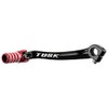 TUSK Folding Shift Lever Black/Red Tip Compatible with Honda CRF250R